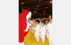 Le père Noel est venu au dojo!!