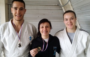 3 qualifiés aux demi finales des championnats de France seniors