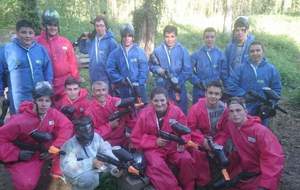 les judokas au paintball !!