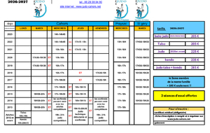 les infos pour la rentrée 2026 2027