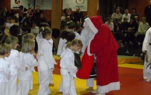 père noel pour les baby judo