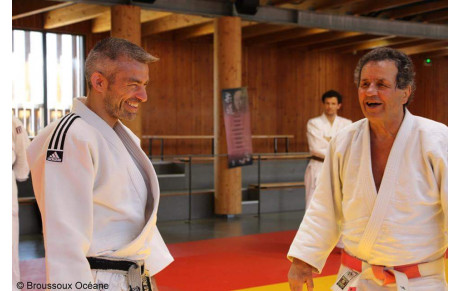 Entrainement avec Jacques Seguin (7eme dan )