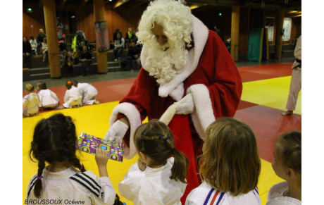 le pere noel est passé au dojo !