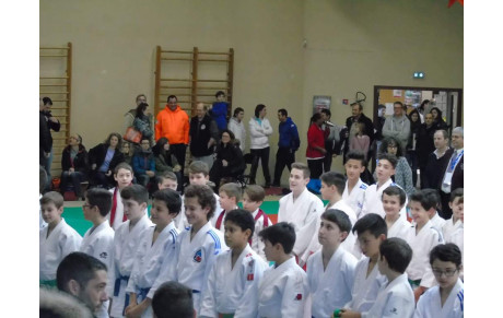 les minimes dans le grand bain !