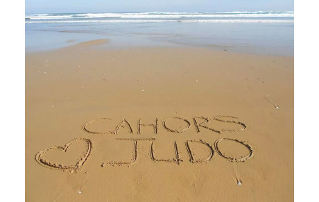 Cahors judo a la plage !
