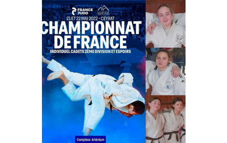 championnat de france cadettes 2D et espoir