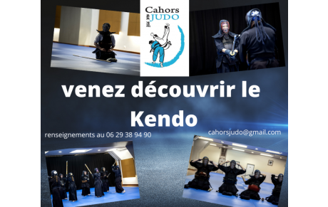 venez essayer le Kendo !