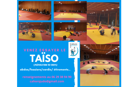 venez essayer le Taïso !